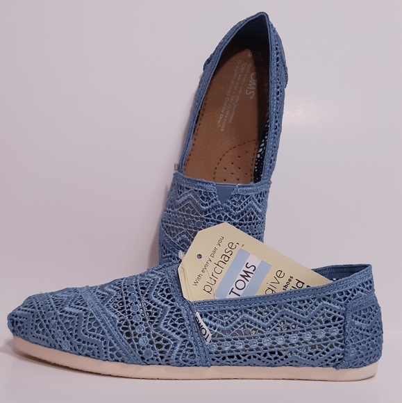 TOMS Denim Crochet - Picture 4 of 4
